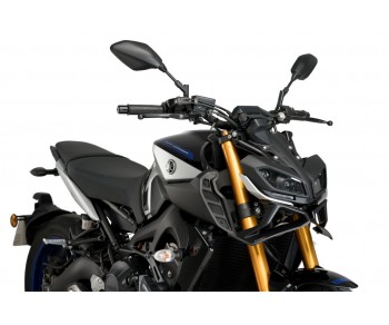 NAKED FRONT SPOILER FOR YAMAHA MT-09/SP 2017-2020 - Matt Black